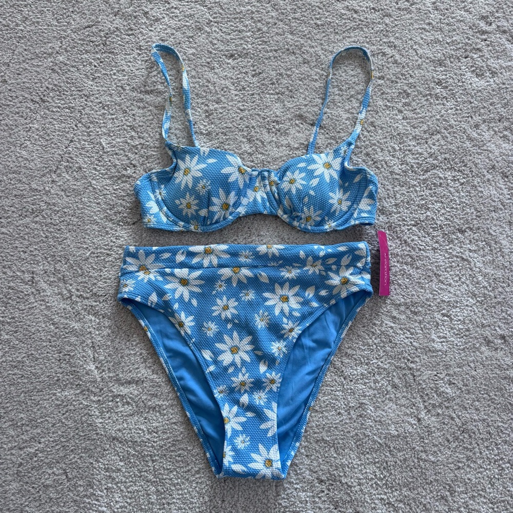 Xhilaration Light Blue Bikini Set
